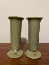 Pair Of Haeger MCM Vases