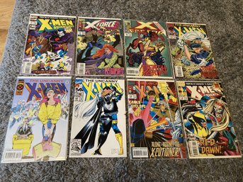 Collection Of Vintage X-MEN Comic Books
