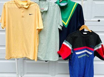 Vintage Menswear - Nike Golf Shirts, Adidas Color Block T-shirt, Brooks Brothers Pullover