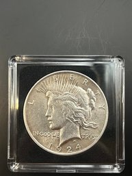 1924 Silver Peace Dollar