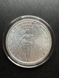 1 Troy Ounce .999 Fine Silver Round