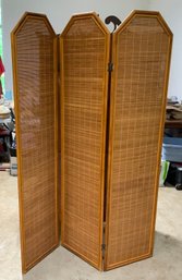 Bamboo 3 Paneled Room Divider