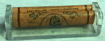 1970s Vintage Zig Zag Spliff Cigarette Joint Hippie Lucite Rolling Machine
