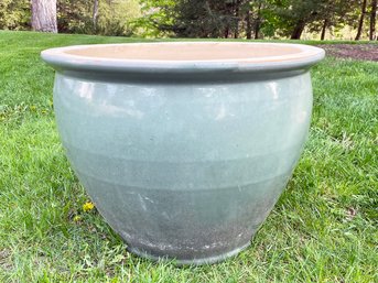 A Large Ceramic Planter