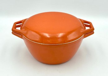 Mid Century Copco D2 Enameled Cast Iron Dutch Oven Made In Denmark