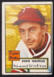 1952 Topps Eddie Waitkus #158