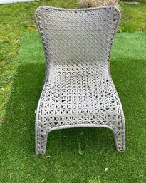 Resin Wicher Chair In Great Condition