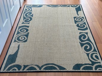 A Contemporary Indoor/Outdoor Area Rug