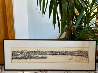 William Harrison 'Sky Scapes' Gloucester Mass Pencil Signed & Numbered Lithograph