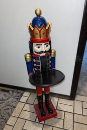 3.5 Feet Tall Nutcracker Butler Table