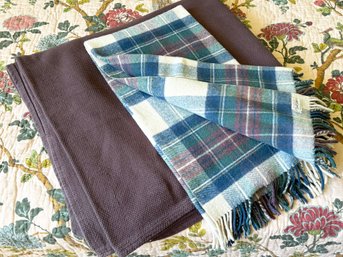 A Wool Blanket For Lord & Taylor And Restoration Hardware Throw