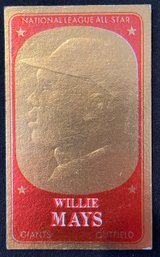 1962 Topps Embossed Willie Mays #27