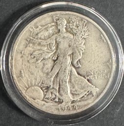 1944-S Walking Liberty Silver Half Dollar