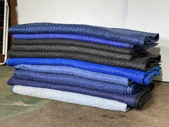 A Group Of 10 Good Quality Packing Blankets