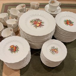 A Complete Set For 20 Spode England China - Dinner, Salad, Lunch, B And B, And Tea Cups