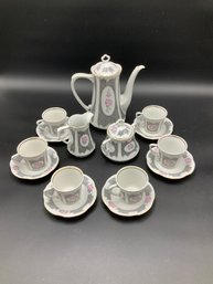 Polish Porcelain Coffee Set