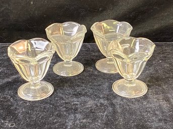 Vintage Anchor Hocking Footed Tulip Glasses