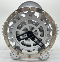 Desk Clock With Gears