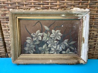 Small Framed Floral Art