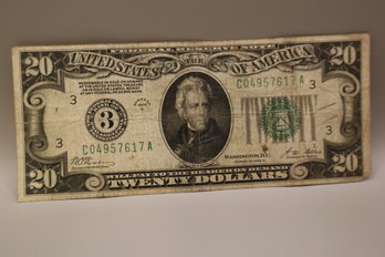 1928-A Twenty Dollar Bill