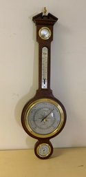 Vintage Airguide Banjo Wall Weather Station Barometer, Thermometer & Relative Humidity  (T)