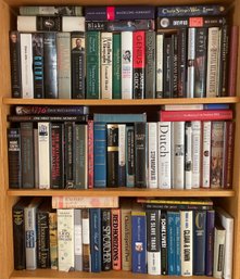 Three Shelves Of History, Politics, Biography Books