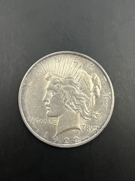 1922-D Silver Peace Dollar