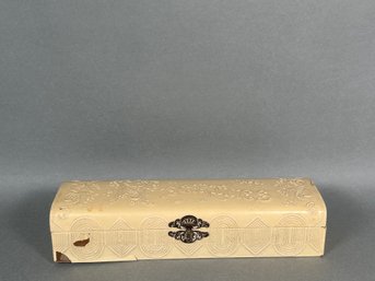 Antique Embossed Celluloid Neckties Box