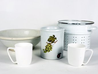 Kitchen Ware - Porcelain And Enamel