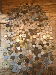 Large Foreign Coin Lot.  L38