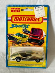 Vintage 1973 MATCHBOX SUPERFAST NUMBER X RACE CAR- Mint On Card