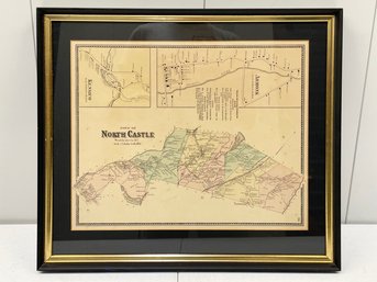 An Antique Map Of The Town Of North Castle, Westchester, NY