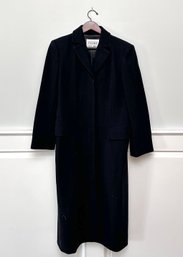 A Wool Overcoat By Gianfranco Ferre