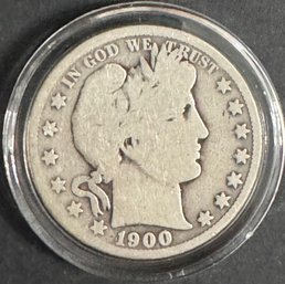 1900-O Barber Silver Half Dollar