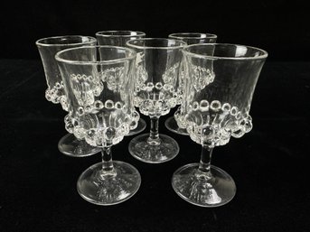 Vintage Candlewick Cordial Glasses