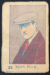 1926 W512 Strip Card Tom Mix #21