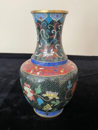 Vintage Chinese Cloisonn Vase