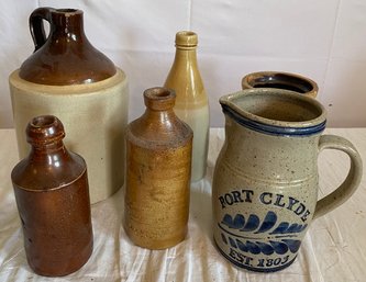 Six Classic Pieces Of Pottery