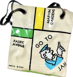 Monopoly Gameboard Themed Vinyl Handbag