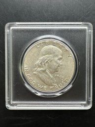 1963 Benjamin Franklin Silver Half Dollar