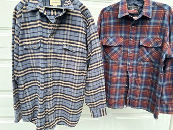 Vintage Eddie Bauer & Backpacker Flannel Shirts