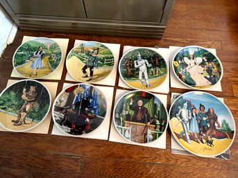 Rare Knowles Wizard Of Oz Plates Full Set With Certificate Of Auth. For Each