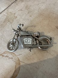 Collectible Timex Motorcycle Clock