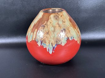 A Beautiful Drip-Glazed Studio Pottery Piece