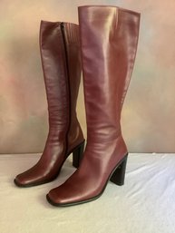 Via Spiga Brown Knee High Boots Made In Italy #27