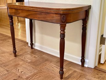 Antique Entry Table With Gate Legs From South Africa