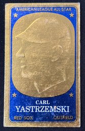 1962 Topps Embossed Carl Yastrzemski #1