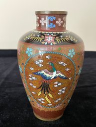 Vintage Chinese Cloisonn Vase