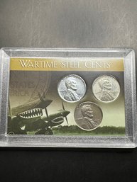 Wartime Steel Cents 1943, 1943-D, 1943-s