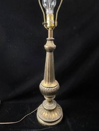 Early Brass Table Lamp